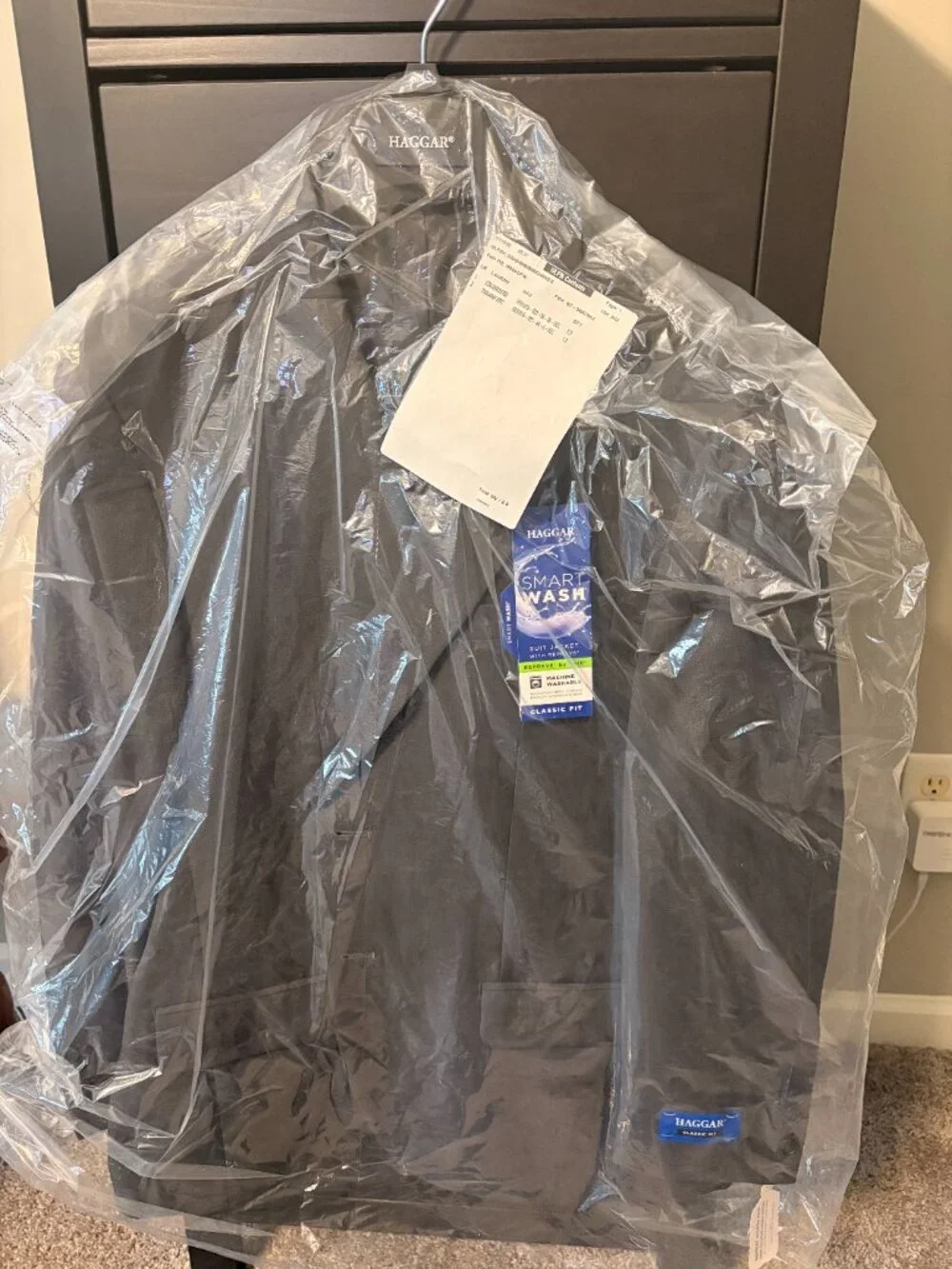 Haggar Smart Wash Suit Jacket and Pants, Men's Wearhouse - Picture 4 of 7